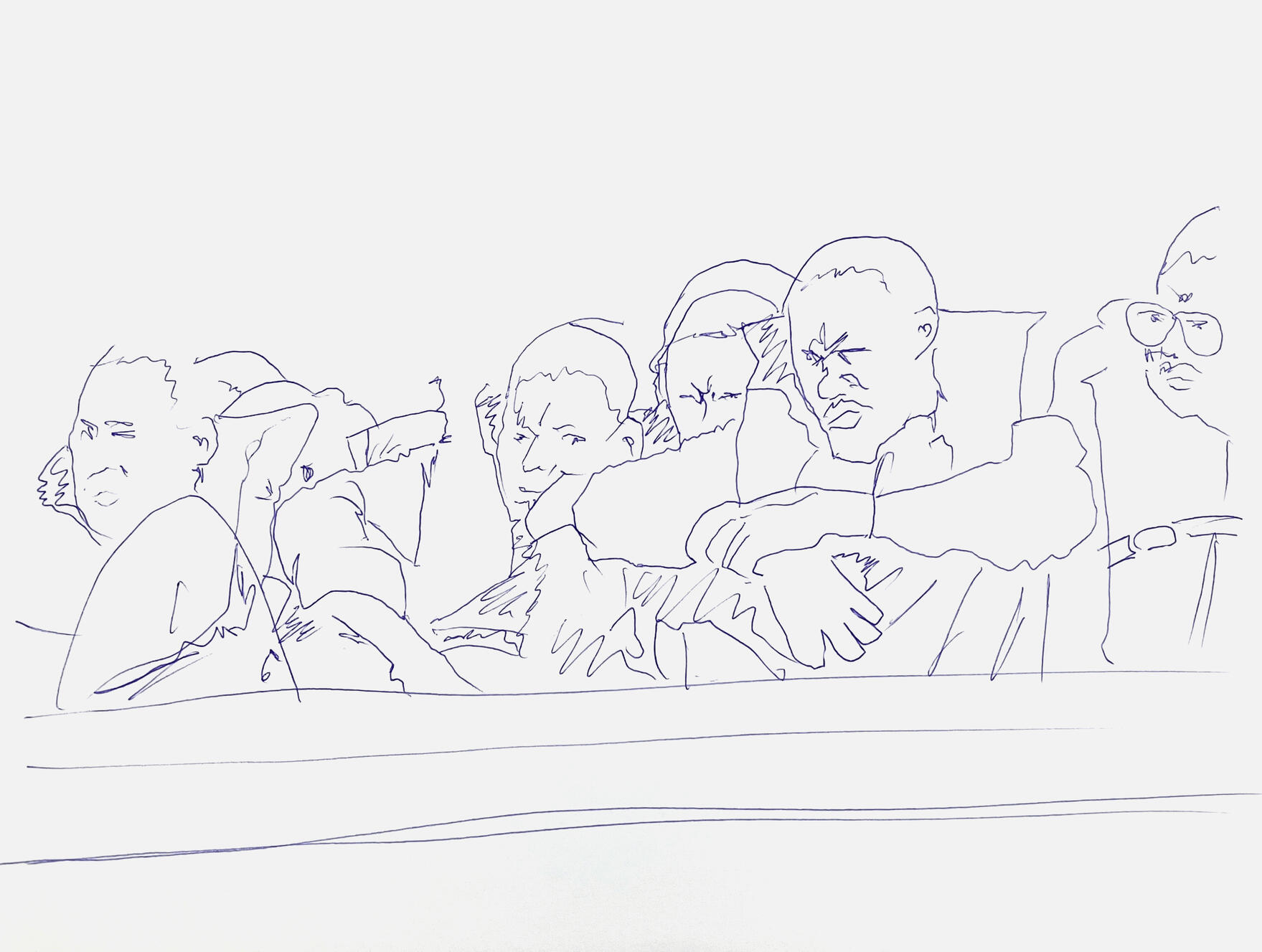 Untitled (Migrant Men)